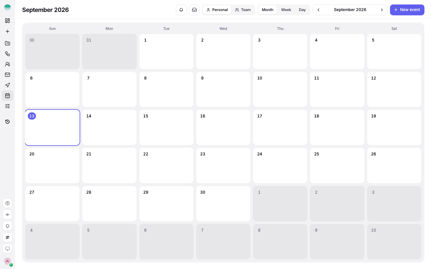 Kaer Calendar